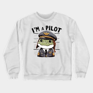 Crocodile Pilot Crewneck Sweatshirt